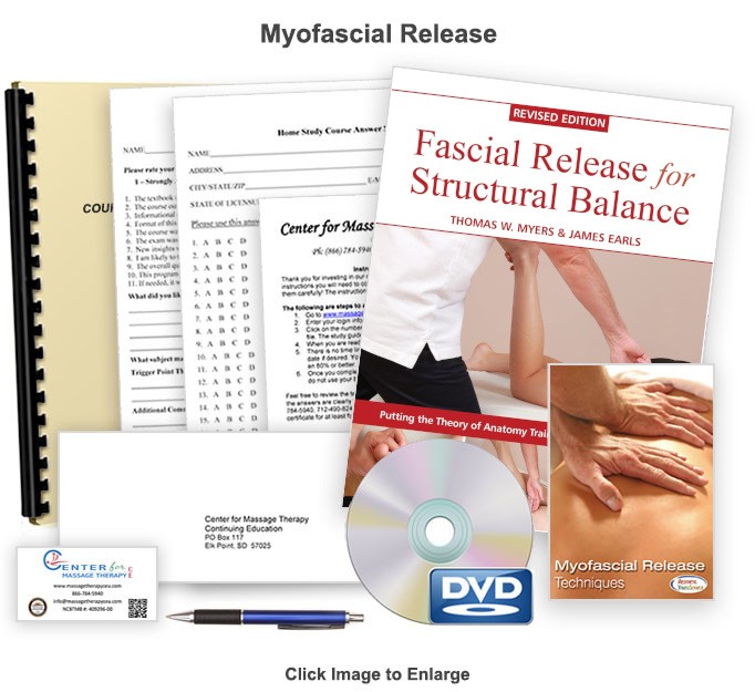The 16 CE hour Myofascial Release course will introduce you to fascial release in the body and its related theories and techniques.